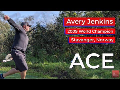 Ace by Avery Jenkins • Hole in One • Stavanger, Norway • Disc Golf Ace • Egeland Disk Golf Park